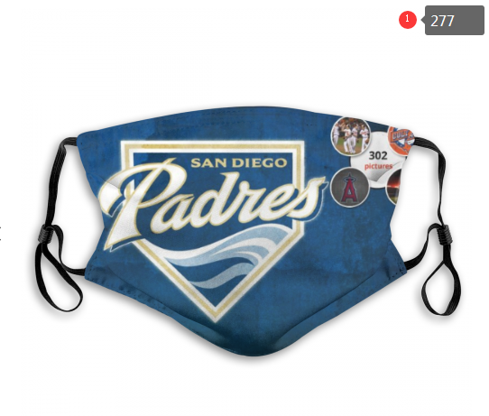 MLB San Diego Padres #2 Dust mask with filter